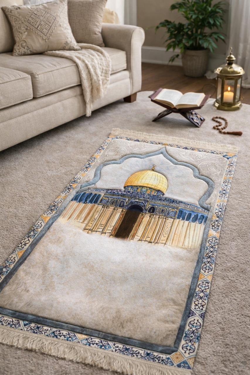 Padded Prayer Mat - Al-Aqsa Noor