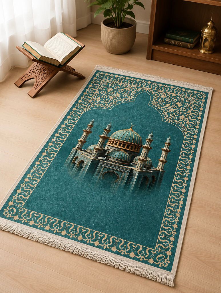 The Firdaus Luxury Padded Prayer Mat