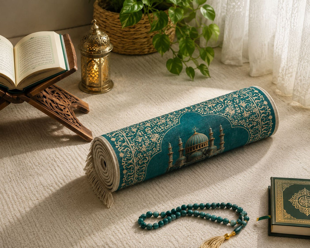 The Firdaus Luxury Padded Prayer Mat