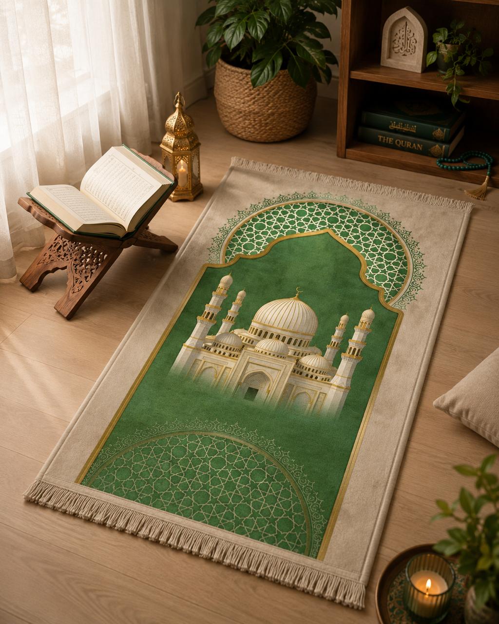 The Rawdah Luxury Padded Prayer Mat