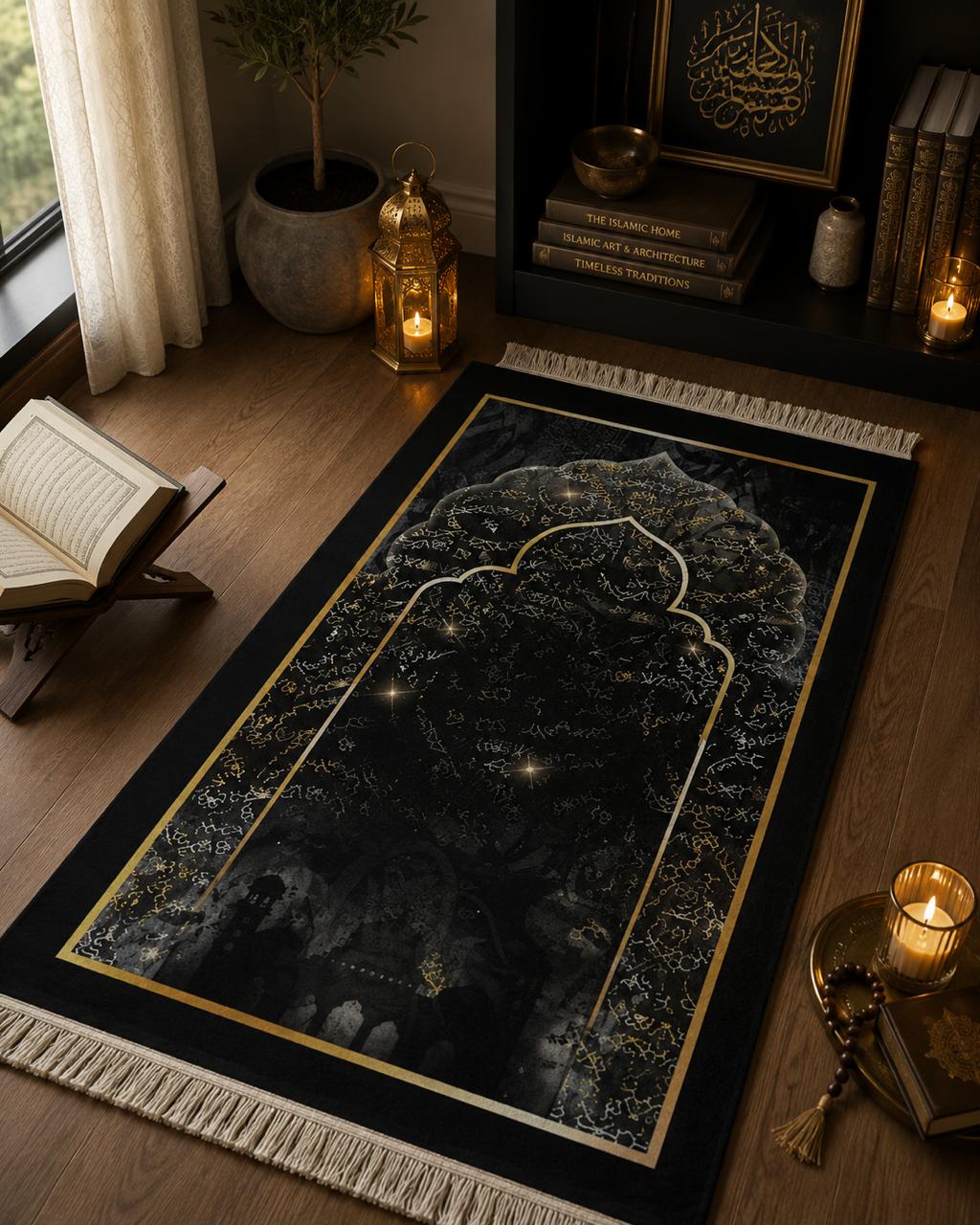 The Qasr Luxury Padded Prayer Mat