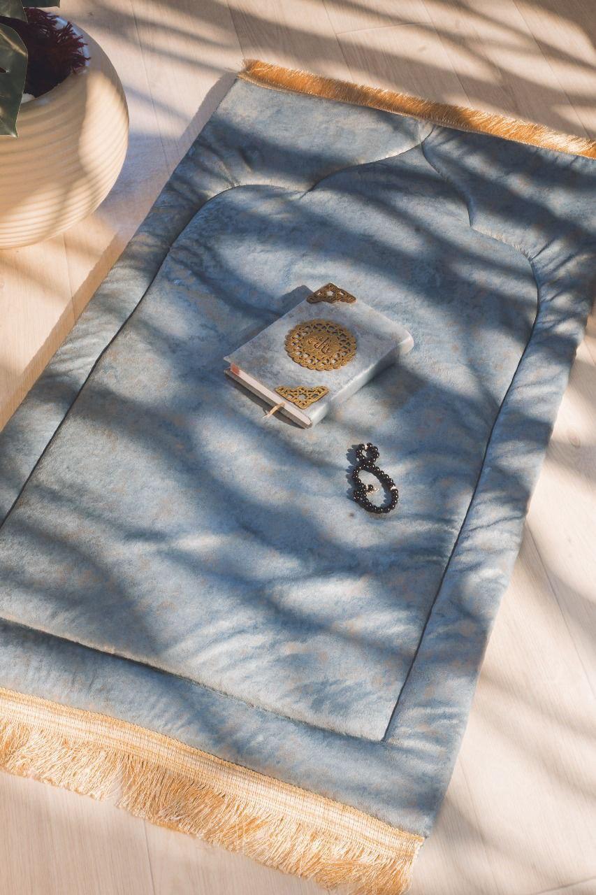 Padded Prayer Mat – Cloud Blue