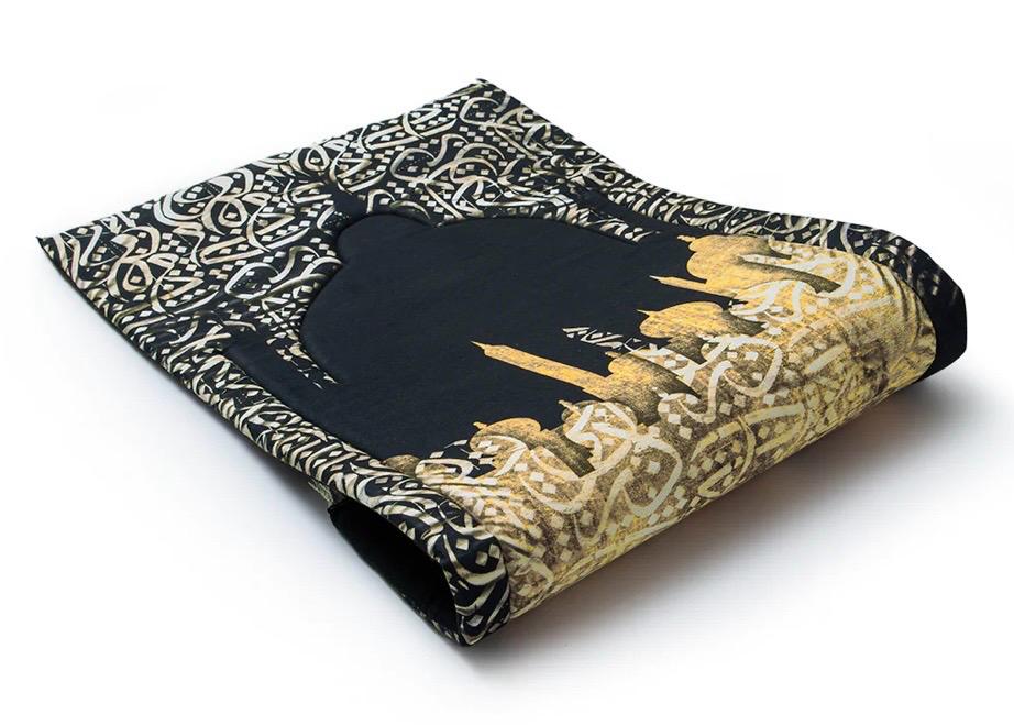 Padded Prayer Rug Sahara Gold