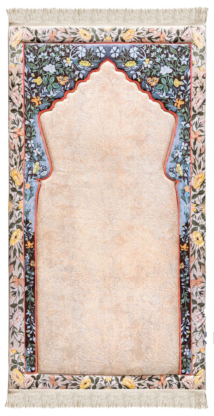 Padded Prayer Mat - Andalus Bloom