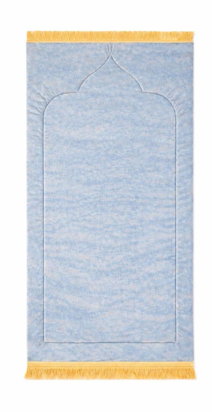 Padded Prayer Mat – Cloud Blue