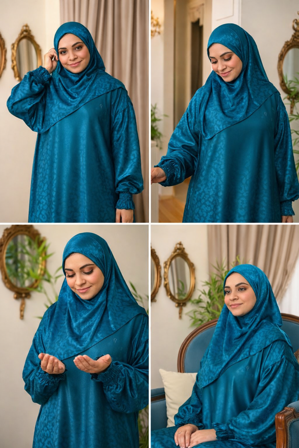 Prayer Wear - Sparkle Star Abaya