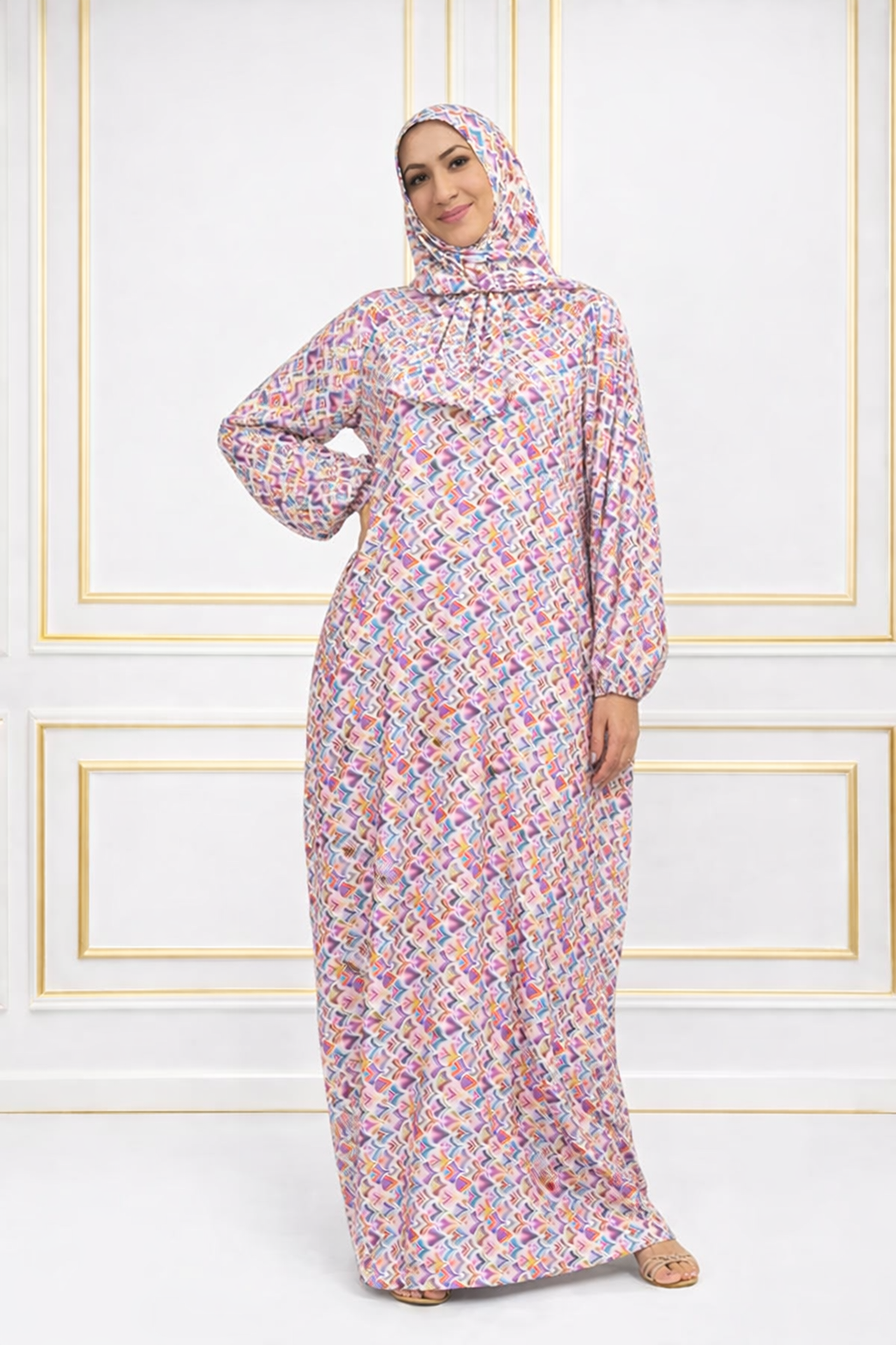 Prayer Wear - Aurora Mosaic Abaya