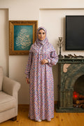 Prayer Wear - Lavender Mosaic Abaya