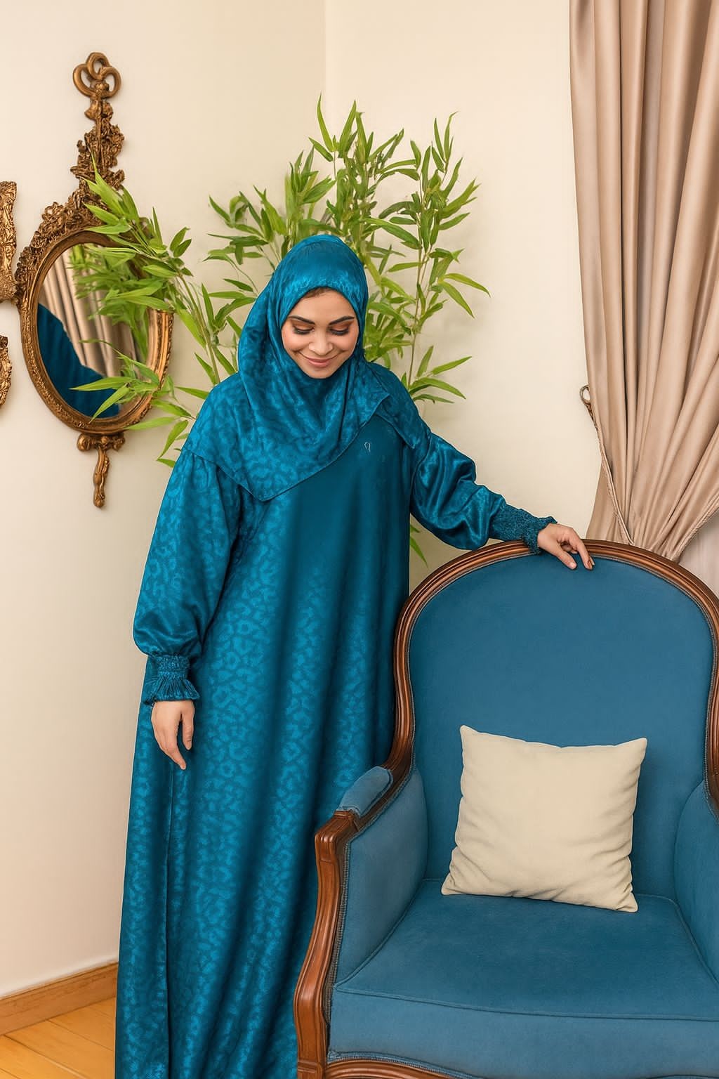 Prayer Wear - Sparkle Star Abaya