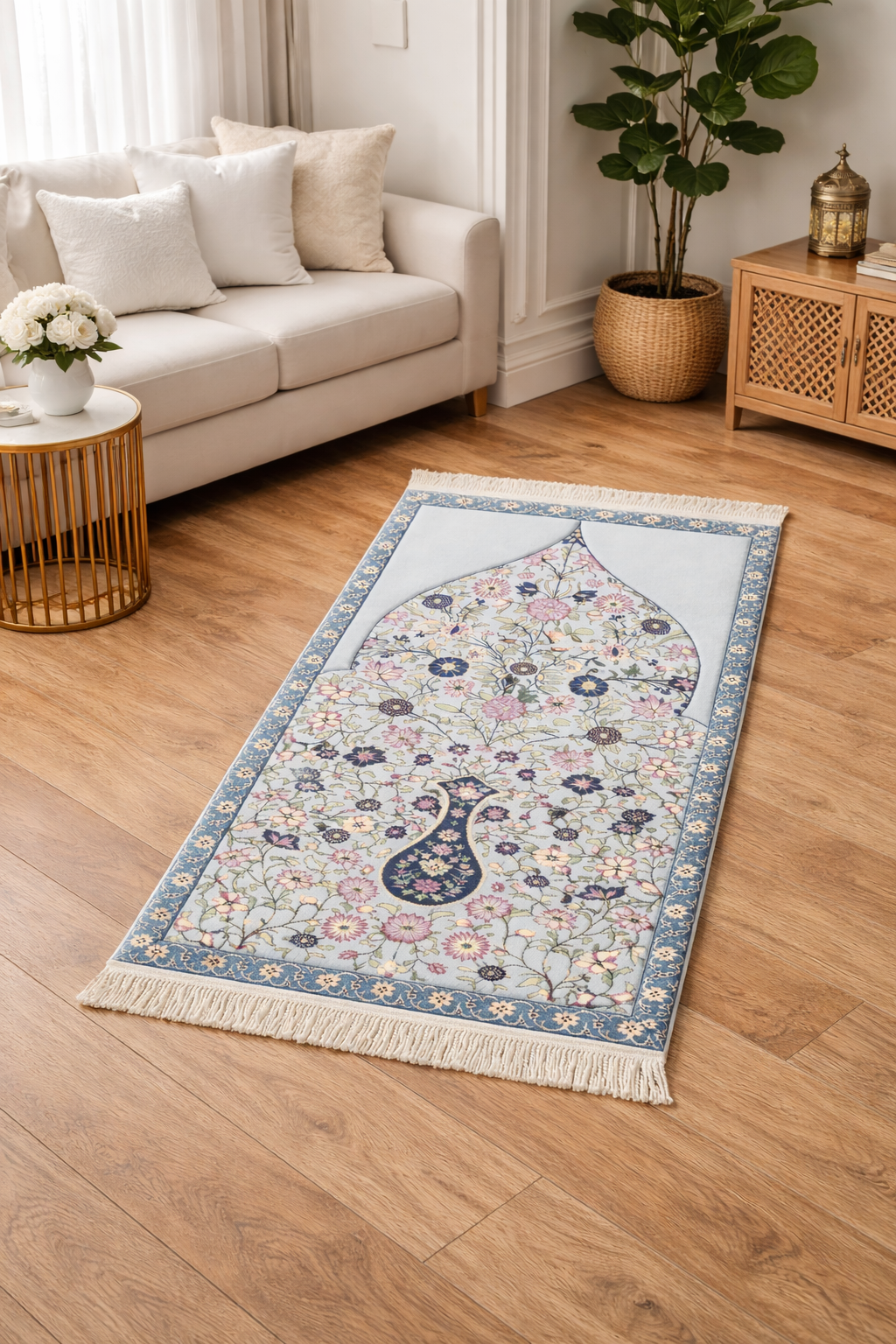 Padded Prayer Mat - Spring Blossom