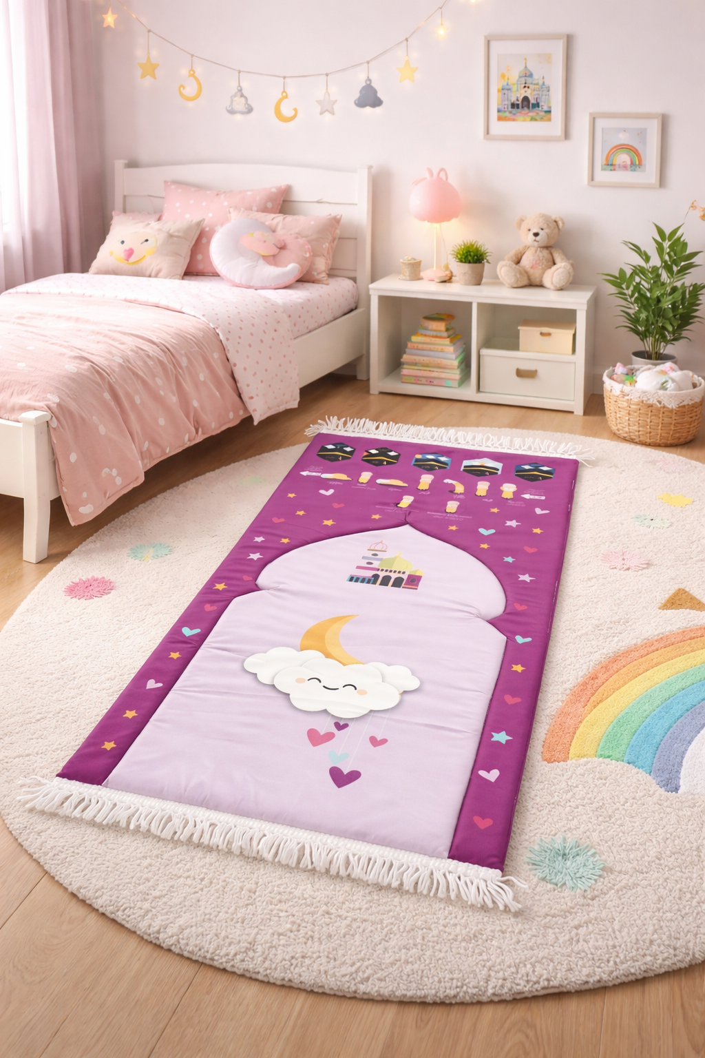 Padded Prayer Mat -  Cloud Kids